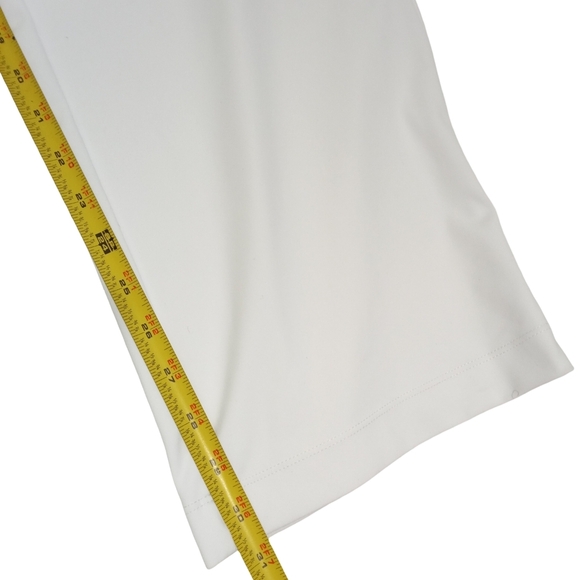 Halara Women’s White Elastic Waist Pocket Lounge Pants Stretchy Sz Small Tall - Picture 6 of 7